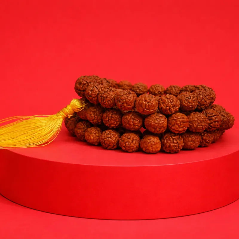 Panch Mukhi Rudraksha Mala/Japa Mala/