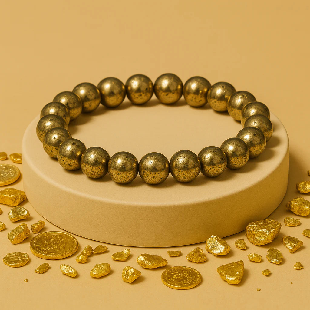Money Magnet Bracelet – Natural Crystal Wealth &amp; Abundance Bracelet